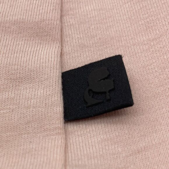 NWT Karl Lagerfeld Paris Perfume Graphic Dusty Rose T-Shirt 2X - Picture 5 of 9